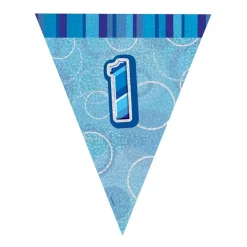 Guirnalda Nº 1 Azul Brillante
