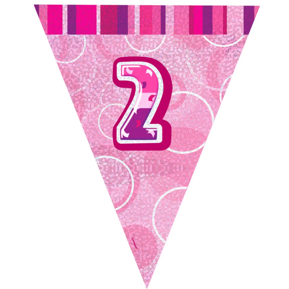 Guirnalda Nº 2 Rosa