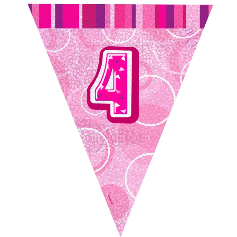 Guirnalda Nº 4 Rosa