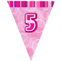Guirnalda Nº 5 Rosa