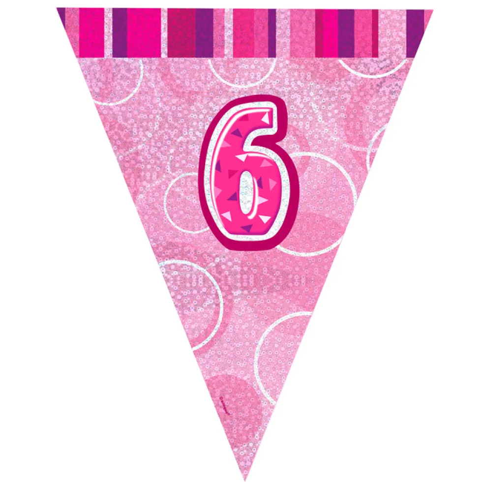 Guirnalda Nº 6 Rosa