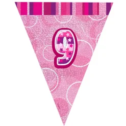 Guirnalda Nº 9 Rosa