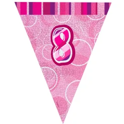Guirnalda Nº 8 Rosa
