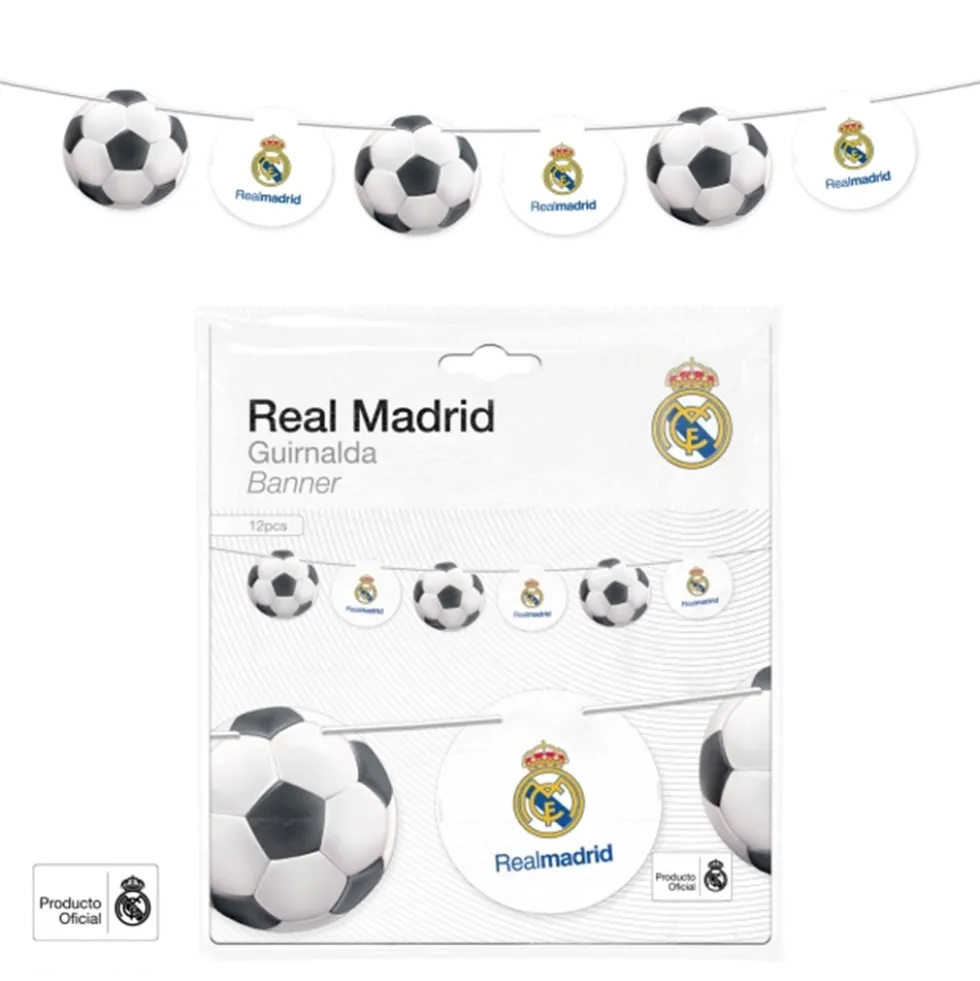 Guirnalda Real Madrid Balones