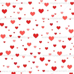 Impresión en Papel de Azúcar Corazón B
