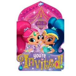 Invitaciones Cumpleaños Shimmer y Shine