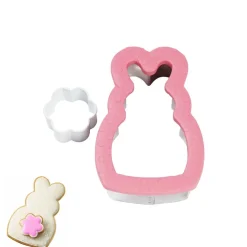 Juego Cortador Conejo comfort Grip con Colita Wilton