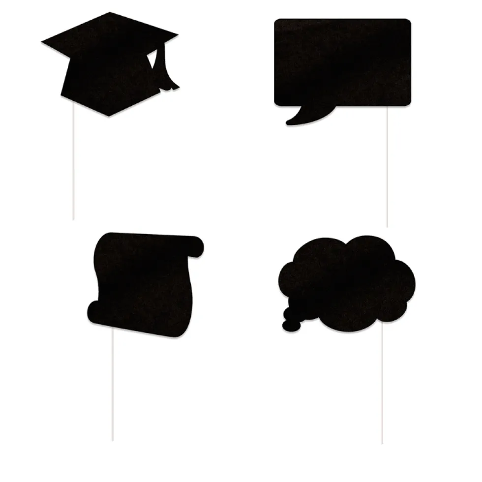 Juego de 8 accesorios para Photocall Graduación
