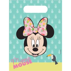 Juego de 6 Bolsas para Chuches de Minnie Mouse Tropical