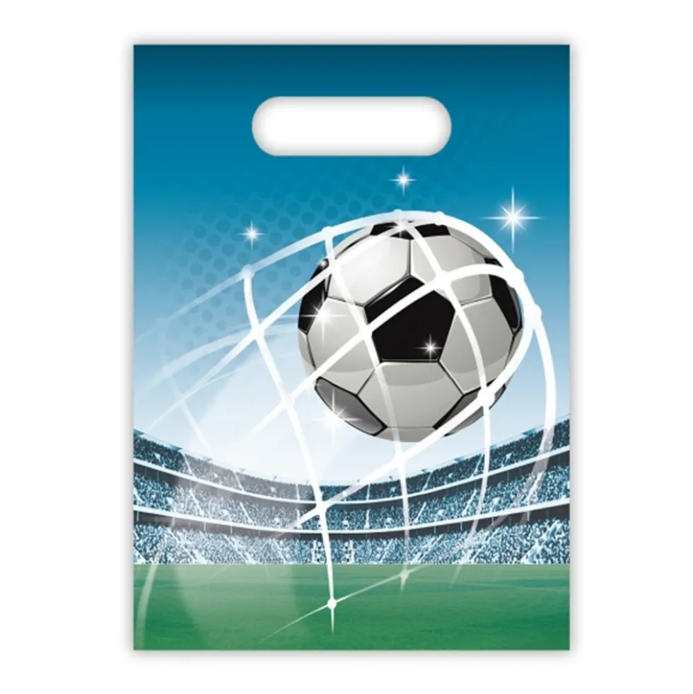Juego de 6 bolsas para chuches Fútbol Party