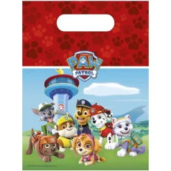 Juego de 6 bolsas para Chuches Patrulla Canina