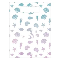 Juego de 6 Bolsas para Chuches Sirena Azul y Rosa