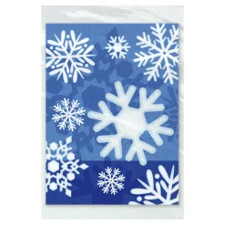 Juego de 50 Bolsas para Dulces Copos de Nieve