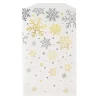 Juego de 8 Bolsas para Dulces Copos de Nieve