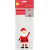Juego de 20 Bolsas para Dulces Papá Noel