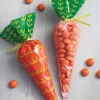 Juego de 15 Bolsas para Dulces Zanahoria