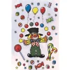 Juego de 100 Bolsas Transparentes con Dibujos 20 x 30 cm