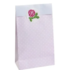 Juego de 5 Bolsitas Vintage Rose