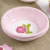 Juego de 8 Bowls Vintage Rose