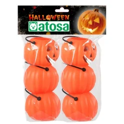 Juego de 6 Calabazas Decorativas