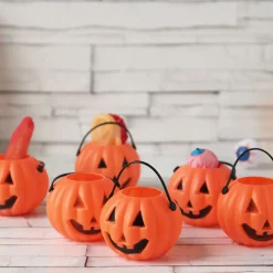 Juego de 6 Calabazas Decorativas