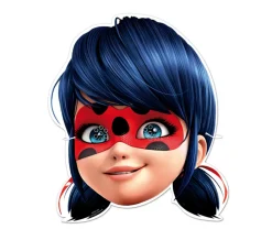 Juego de 6 caretas Ladybug