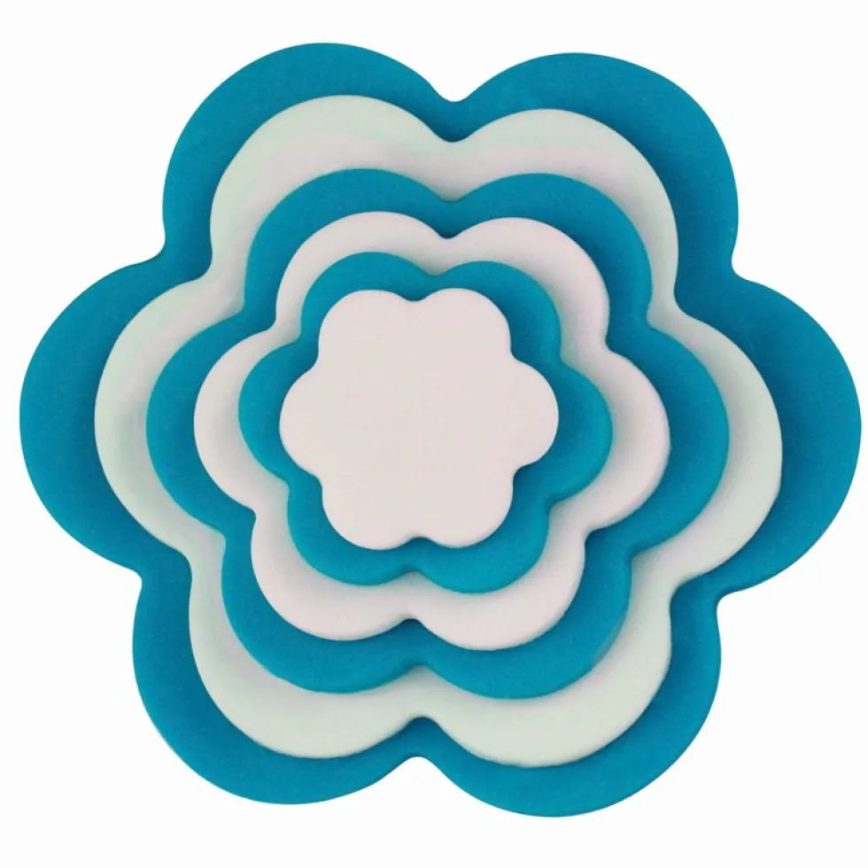 Juego de 6 cortadores Blossom PME