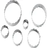 Juego de 6 Cortadores dobles Ovalados Wilton