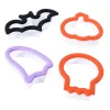 Juego de 4 Cortadores Grippy Halloween