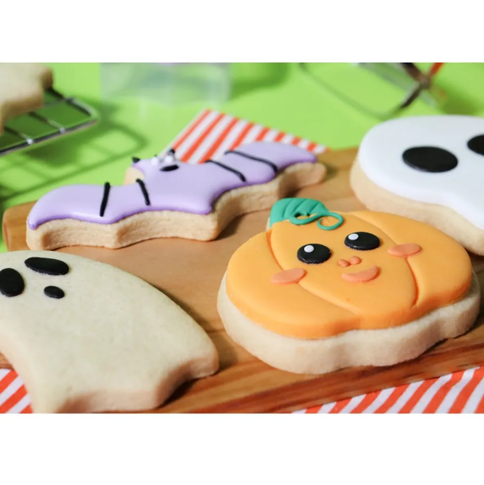 Juego de 4 Cortadores Grippy Halloween