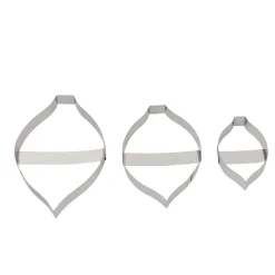 Juego de 3 Cortadores Lirios