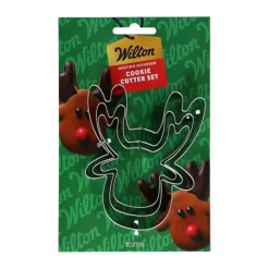 Juego de 3 Cortadores Renos - Wilton