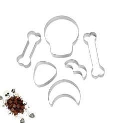 Juego de 6 cortadores Skeleton