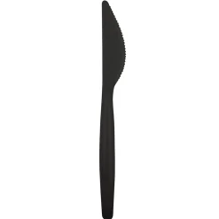 Juego de 20 Cuchillos de Plástico Negro