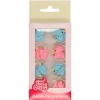 Juego de 16 Decoraciones Love Bird