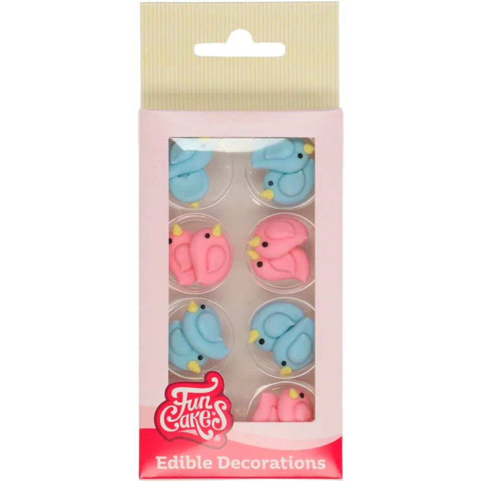 Juego de 16 Decoraciones Love Bird