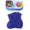 Juego de 10 Globos Azul Marino Mate 30 cm