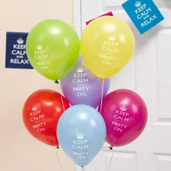 Juego de 8 globos Keep Calm