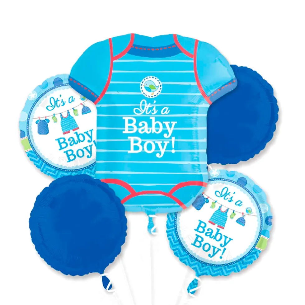 Juego de 5 Globos Nacimiento Niño