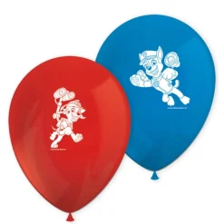 Juego de 8 Globos Patrulla Canina