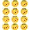 Juego de 12 Impresiones de 6 cm en Papel Comestible Pokémon