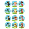 Juego de 12 impresiones en Oblea Patrulla Canina