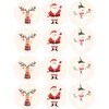 Juego de 12 Impresiones en Papel de Azúcar Navidad B