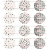 Juego de 12 Impresiones en Papel de Azúcar San Valentín Modelo B 6 cm