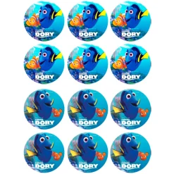 Juego de 12 Impresiones en Papel de Azúcar Buscando a Dory