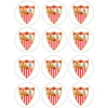 Juego de 12 Impresiones en Papel de Azúcar Sevilla