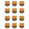 Juego de 12 Impresiones en Papel de Azúcar Barcelona Modelo A