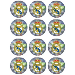 Juego de 12 Impresiones en Papel de Azúcar Madrid Modelo B