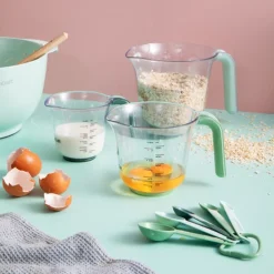 Juego de 3 Jarras Medidoras Apilables - Kitchen Craft