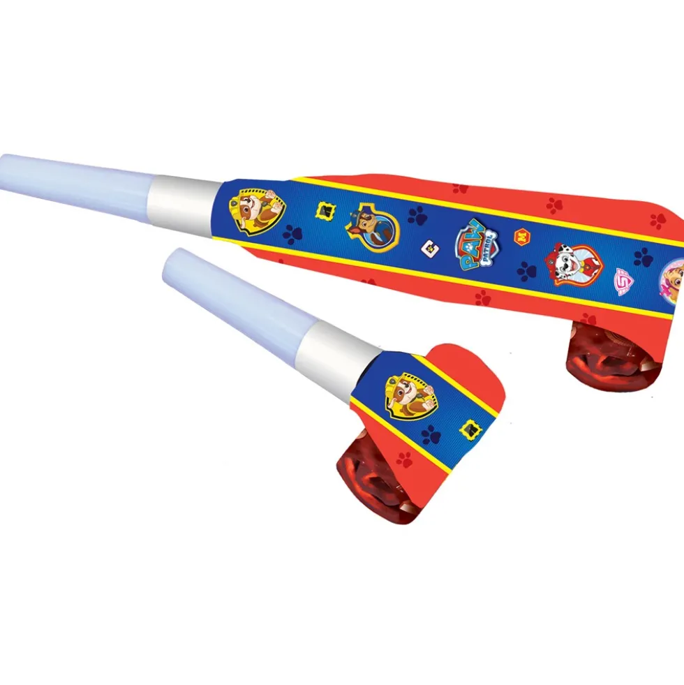 Juego de 8 Matasuegras Patrulla Canina